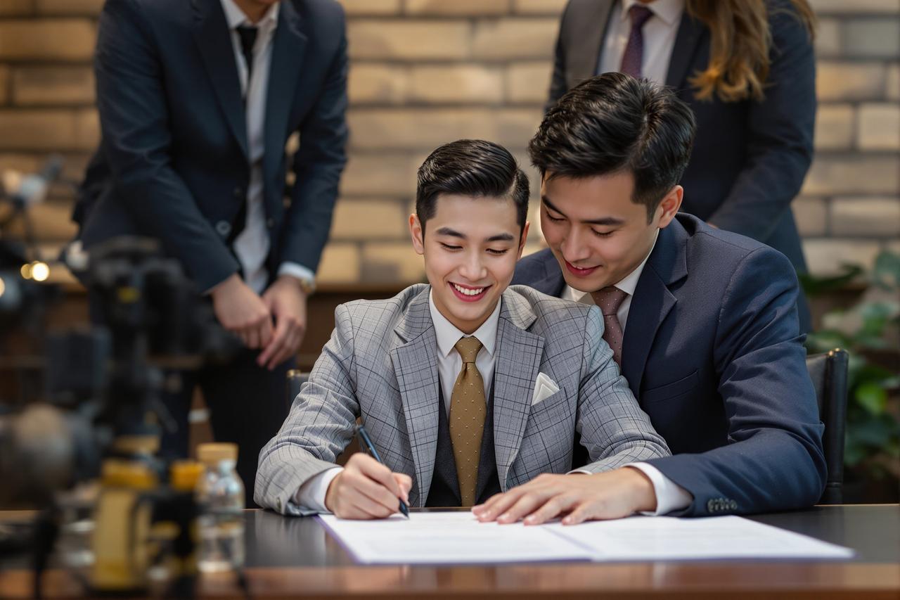 签约新生代演员陈思远，91看片网站艺人矩阵再添新星