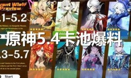 原神3.4卡池最新爆料,神秘新角色登场，元素战力再升级！